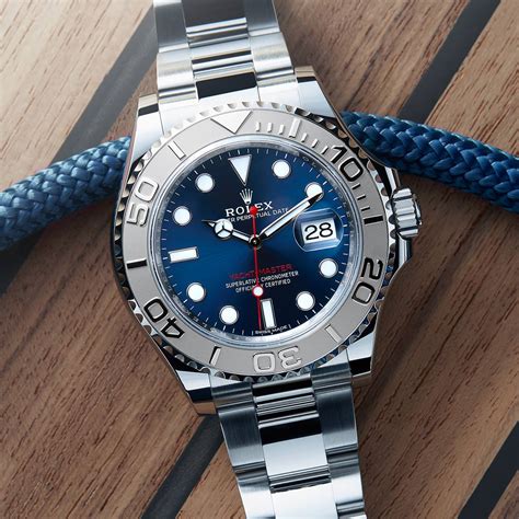 yacht master 1 blue dial